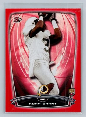 2014 Bowman #29 Ryan Grant Rookies Red #/199 - Image 1 of 2