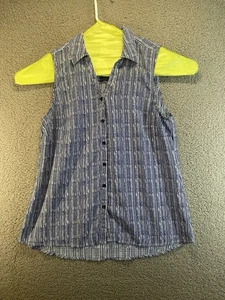 Notations Top Damen groß gestreift Viskose leicht Freizeit - Bild 1 von 6