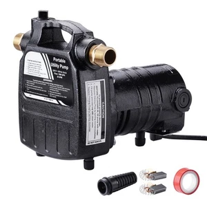 115Volt 1/2HP 1500 GPH Heavy Duty High Pressure Cast Iron Casing Water Transf... - Picture 1 of 7