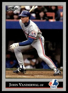 1992 Leaf John Vander Wal Rookie Montreal Expos #416 - Picture 1 of 2