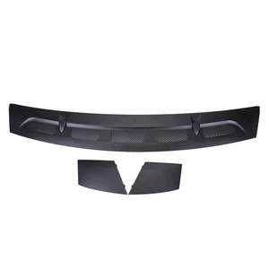 Per Mercedes Classe B W245 Mascherina Griglia Nera Sotto Parabrezza Completa 3PZ - Foto 1 di 23