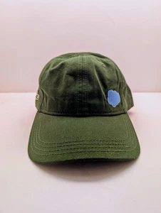 Gorra de béisbol ajustable de algodón verde Lacoste RK9811 Caper Bush talla única nueva - Imagen 1 de 13