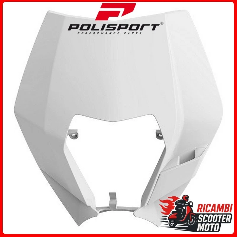 MASCHERINA PORTAFARO BIANCO KTM 200 EXC 2008-2013 P8666700002#2 Foto 1 de 1