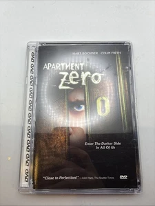 Apartment Zero DVD Starring Colin Firth and Hart Bochner Rare and Out of Print - Picture 1 of 5