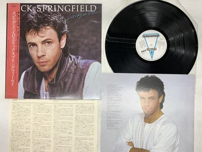 RICK SPRINGFIELD LIVING IN OZ Japan LP [54849ER] - Image 1 of 2