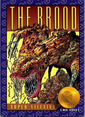 Super-Villains 60 The Brood X-Men Series 2 1993 Skybox Trading Card Game TCG - Image 1 of 2