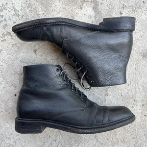 Saint Laurent Paris Lolita Cuero Tobillo Motociclista Botas Zapatos - Imagen 1 de 24