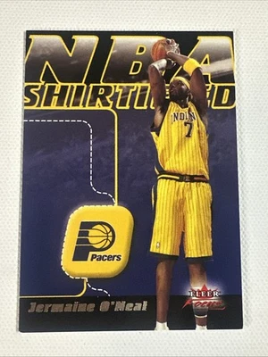 JERMAINE O'NEAL 2003-04 Fleer Focus NBA Shirtified #17 of 25 NS /750 Pacers - Image 1 of 3