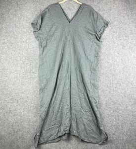 Grade & Gather Anthropologie Maxi Dress Womens M Oversized Minimalist Pockets - Picture 1 of 15