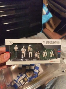 TrueScale Miniatures Pit Crew Figurines Team Martini Racing (Set of 6) 1:43 - Imagen 1 de 7