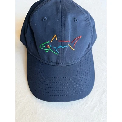 Greg Norman Golf Shark Embroidered Navy Blue Baseball Cap Men's Adjustable - Image 1 of 4