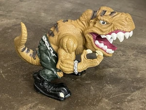 Juguete de colección Extreme Dinosaurs Street Sharks T-Bone T-Rex 1996 Mattel - Imagen 1 de 8