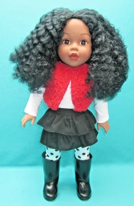 MADAME ALEXANDER 18" AFRICAN AMERICAN DOLL WITH ORIGINAL CLOTHES -L-95 - Picture 1 of 9