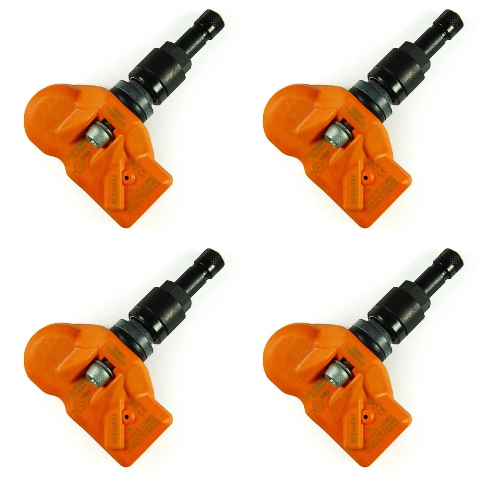 Mazda 2006 - 2014 Miata MX5 New TPMS Sensor Set Black Valve Stem 315 mhz - Image 1 of 1