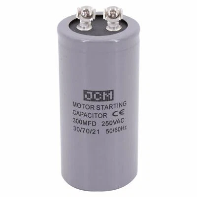 JCM 300MDF 250VAC MOTOR STARTING CAPACITOR CD60A 300uF 250 VAC Start 250V 300 MFD UF