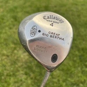 READ Callaway Great Big Bertha War Bird 4 Wood Firm Flex Graphite Riger Titanium - Picture 1 of 9