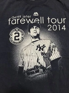 Derek Jeter Farewell Tour 2014 T Shirt Men's Size Large New York Yankees MLB - Picture 1 of 5