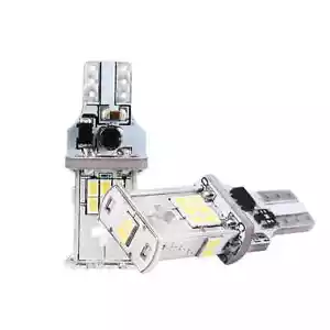 Luces de respaldo LED de alta potencia 6000K blancas 921 T15 18SMD bombillas de respaldo de repuesto - Imagen 1 de 8