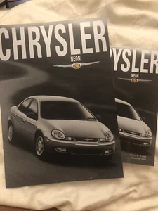 CHRYSLER NEON 2001 Brochure and Price List - Picture 1 of 1
