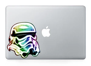 Star Wars Storm Strooper Laptop Sticker Decal Macbook Air/Pro/Retina 13"15"17" - Picture 1 of 3