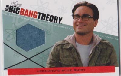 THE BIG BANG THEORY SEASONS 3 & 4 TRADING CARD COSTUME CARD LEONARD'S SHIRT M-20 - Image 1 of 2