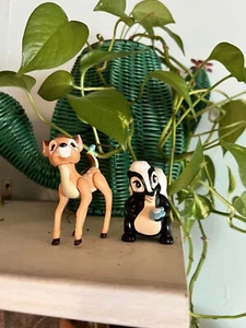 Lot Of 2 McDonald’s 1988 Bambi Happy Meal Toys - Picture 1 of 6