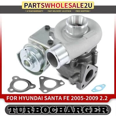 Turbocompresor con junta para Hyundai Santa Fe 2005 2006 2007 2008 2009 28231-27800 Foto 1 de 4