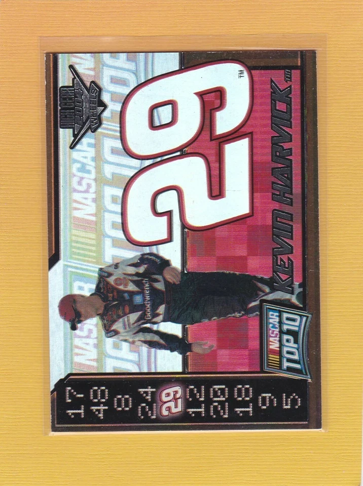 2004 HIGH GEAR WHEELS NASCAR TOP 10 KEVIN HARVICK #TT5 NRMT/NMMT *64614 - Image 1 of 1
