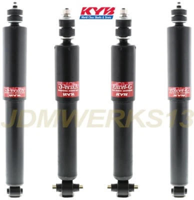 KYB 4 AMORTIGUADORES Para Modelos con Tubo Trasero Amortiguador Conversión Triumph TR6 68 69-73 75 76 Foto 1 de 2