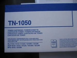 Brother Toner Véritable TN-1050 Produit Neuf Emballage D'Origine HL-1210W - Imagen 1 de 8