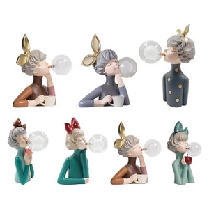 Night Light Bubble Cartoon Girl Bedroom Nordic Bedside Lamp Living Room Home - Picture 1 of 43
