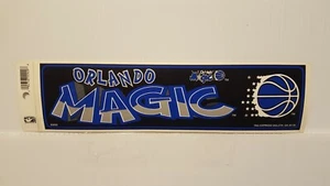 ORLANDO MAGIC Vintage Team Bumper Sticker (1990's) Decal Strip - Picture 1 of 1