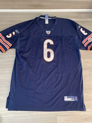 Camiseta Reebok Auténtica NFL Chicago Bears #6 Jay Cutler Hecha en Corea Talla 56 Foto 1 de 4