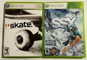 Lote de juegos XBOX 360 - Skate y SSX - Imagen 1 de 4