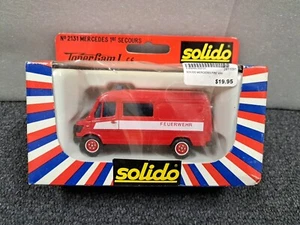 1/43 Solido Mercedes 1er Secours Fire Van T2* - Picture 1 of 4