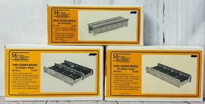 Lot Of 3 Micro Engineering Company Girder Bridge 75-520, 75-521 & 75-502 NEW - Picture 1 of 7