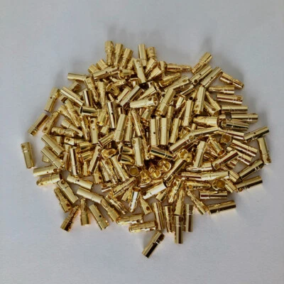 Goldkontakt Verbinder Goldstecker Buchse 3.5 mm 100 Paar Clubpackung partCore - Bild 1 von 4