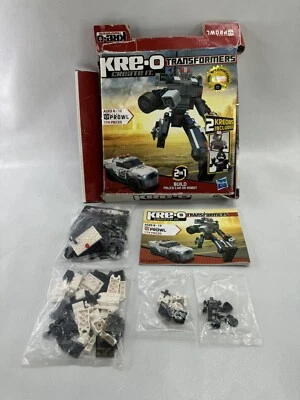 KRE-O 30690 Transformers Prowl Building Set 2 in 1 Police Car or Robot New - Image 1 of 4