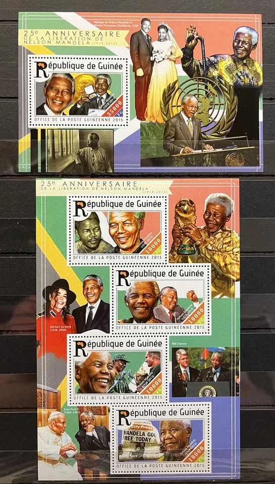 Nelson Mandela - stamps  Timbres MNH** WF - Image 1 of 1