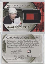 2012-13 ITG Superlative Volume 3 Game-Used Jersey Gold /3 Ilya Kovalchuk #GUJ-54