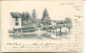 CP 10 - Aube - Bar-sur-Seine - Le Pont Vert - JD - Picture 1 of 2