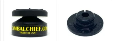 6 PACK: 4 Grombals & 2 CymbalChiefs, Drummer Accessories, ORIGINAL BLACK - Image 1 of 4