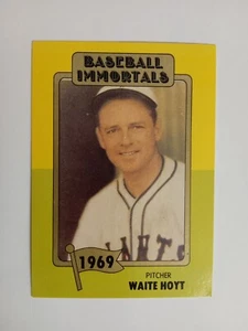 1980 TOPPS BASEBALL IMMORTALS WAITE HOYT #113 1St PRINTING NEW MINT - Picture 1 of 2