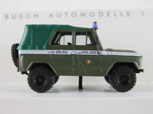 Busch 52121 UAZ-469 (1972) "Volkspolizei DDR" in mattoliv/grün 1:87/H0 NEU/OVP - Bild 1 von 8