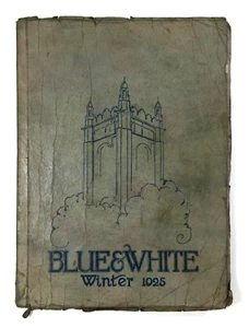Los Angeles High School Yearbook Football Team Clubs Societies Blue & White 1925 - Picture 1 of 11