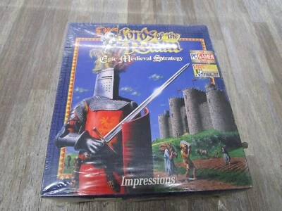 Lords of the Realm Epic Medieval Strategy IBM/PC New - Image 1 of 4