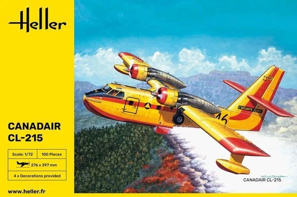 Canadair CL-215 - 1/72 - heller 80373