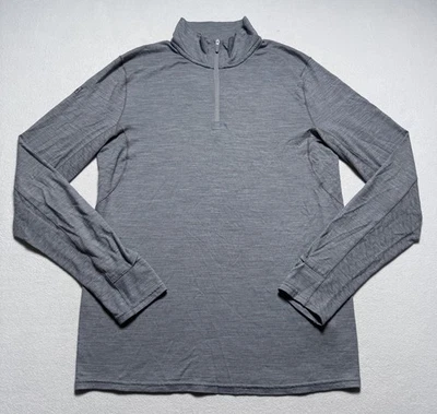 Smartwool x VRST Sweater Mens Medium Long Sleeve 1/4 Zip Merino Wool Outdoor - Image 1 of 4