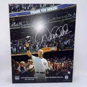Derek Jeter mit dem Titel Das letzte Spiel handsignierter Foto-Nachdruck 8,5 x 11 Zoll - Bild 1 von 4