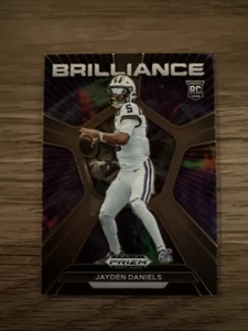 2024 Panini Prizm Draft Picks - Brilliance Jayden Daniels #BR-JD (RC) - Picture 1 of 6